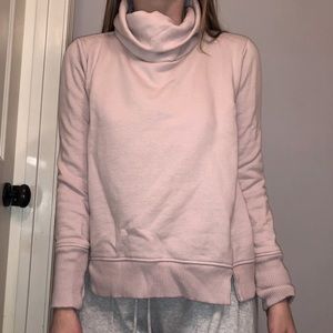 Ballet Pink Athleta Turtleneck Sweater - S